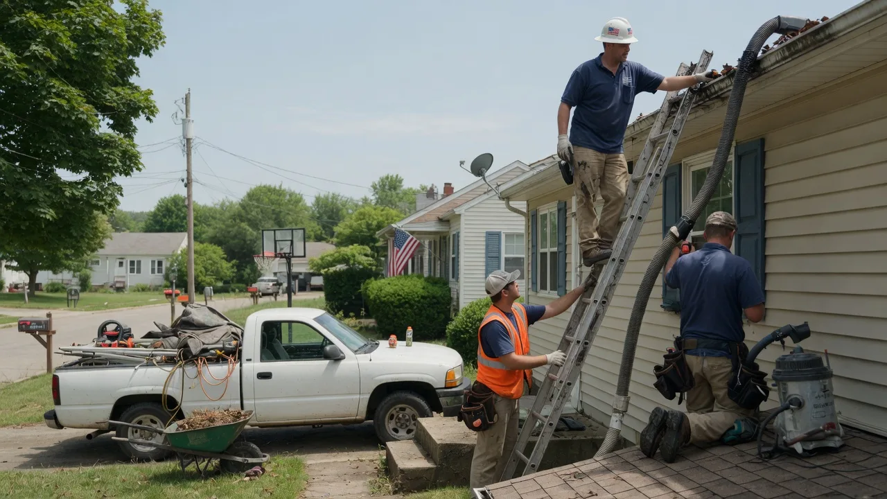 Gutter Installation in West Mansfield, OH near me